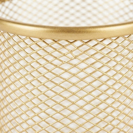 Metal Mesh Pen Holder - 10×8 cm - Gold / Rose Gold - Al Kabayel Discount CentreMetal Mesh Pen Holder - 10×8 cm - Gold / Rose GoldOrganizers & AccessoriesAKDCAl Kabayel Discount Centre
