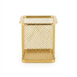Metal Mesh Pen Holder - 10×8 cm - Rose Gold / Gold - Al Kabayel Discount CentreMetal Mesh Pen Holder - 10×8 cm - Rose Gold / GoldOrganizers & AccessoriesAKDCAl Kabayel Discount Centre