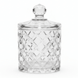 M.E.W Crystal Glass Candy Pot with Lid - 10.5×14.5 cm - Al Kabayel Discount CentreM.E.W Crystal Glass Candy Pot with Lid - 10.5×14.5 cmJars & Food SaversM.E.WAl Kabayel Discount Centre