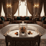 M.E.W Crystal Glass Candy Pot with Lid - 10.5×14.5 cm - Al Kabayel Discount CentreM.E.W Crystal Glass Candy Pot with Lid - 10.5×14.5 cmJars & Food SaversM.E.WAl Kabayel Discount Centre
