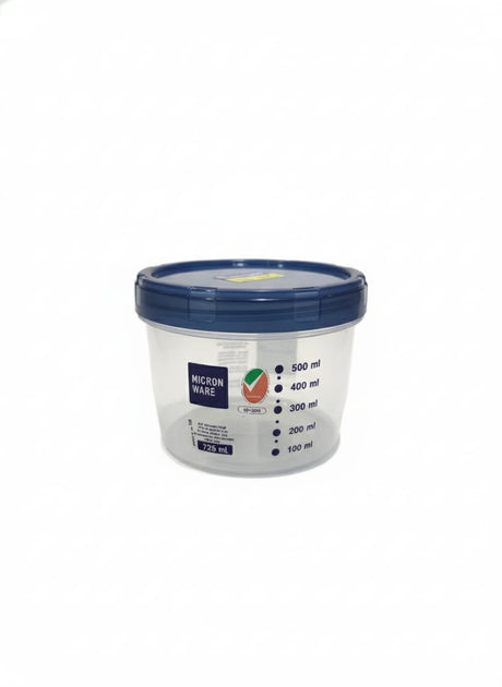 MICRON 725ml Plastic Canister – Large Transparent Food Container with Gray Lid for Kitchen Storage - Al Kabayel Discount CentreMICRON 725ml Plastic Canister – Large Transparent Food Container with Gray Lid for Kitchen StorageOrganizers & AccessoriesMICRONAl Kabayel Discount Centre