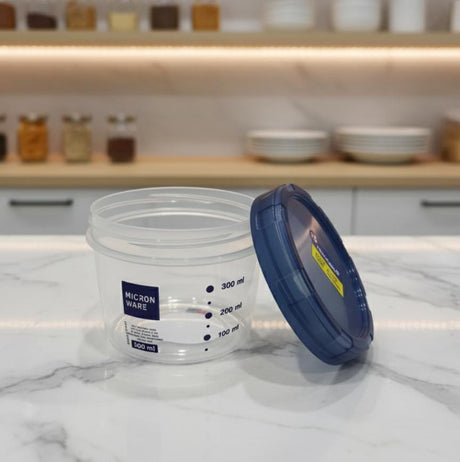 MICRON 725ml Plastic Canister – Large Transparent Food Container with Gray Lid for Kitchen Storage - Al Kabayel Discount CentreMICRON 725ml Plastic Canister – Large Transparent Food Container with Gray Lid for Kitchen StorageOrganizers & AccessoriesMICRONAl Kabayel Discount Centre