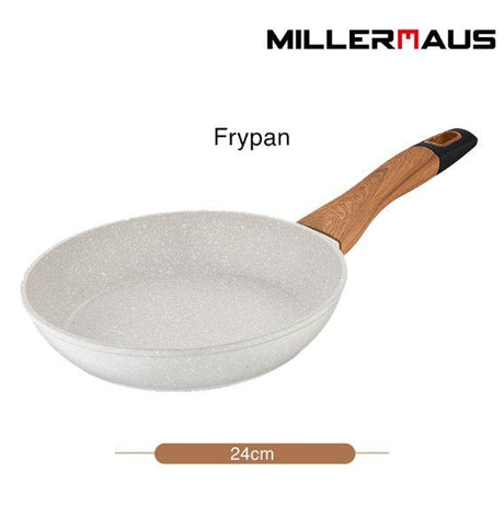 MILLERHAUS Forged Aluminum Fry Pan Marble Non - Stick Coating, 24cm x 4.8cm, MH - 4501 - Al Kabayel Discount CentreMILLERHAUS Forged Aluminum Fry Pan Marble Non - Stick Coating, 24cm x 4.8cm, MH - 4501Frying Pans & SkilletsMILLERHAUSAl Kabayel Discount Centre