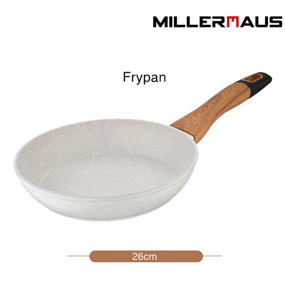 MILLERHAUS Forged Aluminum Fry Pan Marble Non - Stick Coating, 26cm x 5cm, MH - 4507 - Al Kabayel Discount CentreMILLERHAUS Forged Aluminum Fry Pan Marble Non - Stick Coating, 26cm x 5cm, MH - 4507Frying Pans & SkilletsMILLERHAUSAl Kabayel Discount Centre