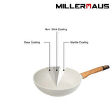 MILLERHAUS Forged Aluminum Fry Pan Marble Non - Stick Coating, 28cm x 7.8cm, MH - 4511 - Al Kabayel Discount CentreMILLERHAUS Forged Aluminum Fry Pan Marble Non - Stick Coating, 28cm x 7.8cm, MH - 4511Frying Pans & SkilletsMILLERHAUSAl Kabayel Discount Centre