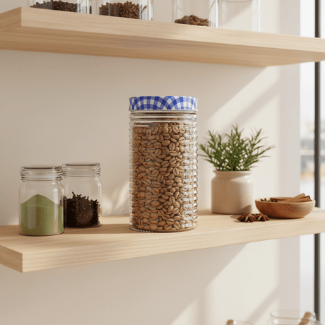 Millerhaus Glass Canister with Lid – 1.7 Litre - Al Kabayel Discount CentreMillerhaus Glass Canister with Lid – 1.7 LitreJars & Food SaversMILLERHAUSAl Kabayel Discount Centre