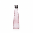 Millerhaus Honeycomb - Textured Crystal Glass Bottle 750ml with Metal Lid,Transparent Pink - Al Kabayel Discount CentreMillerhaus Honeycomb - Textured Crystal Glass Bottle 750ml with Metal Lid,Transparent PinkKitchen Utensils & GadgetsMILLERHAUSAl Kabayel Discount Centre