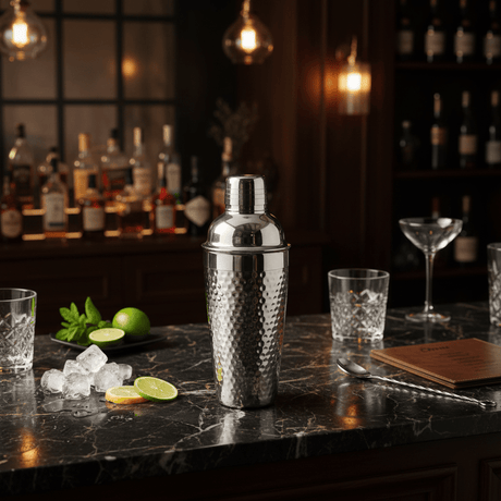 Millerhaus Premium Quality Stainless Steel Cocktail Shaker with Sleek Silver Finish for Bartending 750ml - Al Kabayel Discount CentreMillerhaus Premium Quality Stainless Steel Cocktail Shaker with Sleek Silver Finish for Bartending 750mlWater BottlesAKDCAl Kabayel Discount Centre