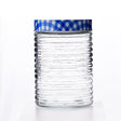 Millerhaus Ribbed Glass Storage Jar 1700Ml Glass with Metal Lid - Al Kabayel Discount CentreMillerhaus Ribbed Glass Storage Jar 1700Ml Glass with Metal LidJars & Food SaversNAUTILUSAl Kabayel Discount Centre
