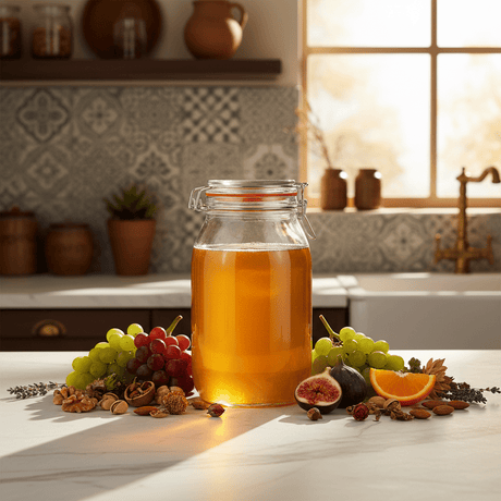 Millermaus Glass Clip Jar 2200ml | Airtight Borosilicate Storage Jar with Wire Bail Seal Description: - Al Kabayel Discount CentreMillermaus Glass Clip Jar 2200ml | Airtight Borosilicate Storage Jar with Wire Bail Seal Description:Jars & Food SaversMILLERMAUSAl Kabayel Discount Centre