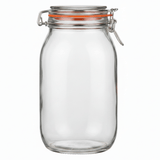 Millermaus Glass Clip Jar 2200ml | Airtight Borosilicate Storage Jar with Wire Bail Seal Description: - Al Kabayel Discount CentreMillermaus Glass Clip Jar 2200ml | Airtight Borosilicate Storage Jar with Wire Bail Seal Description:Jars & Food SaversMILLERMAUSAl Kabayel Discount Centre