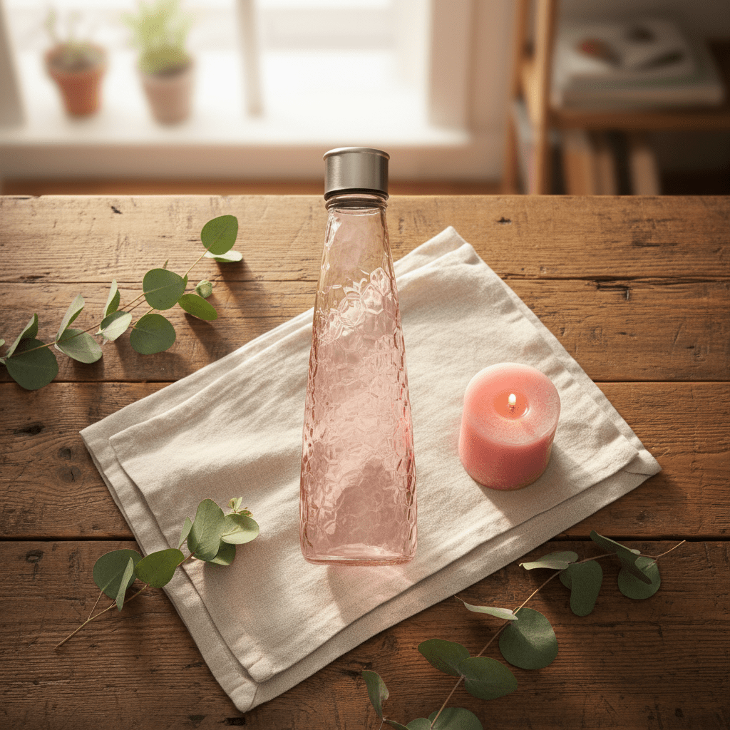 Millermaus Tinted Pink Glass Water Bottle - 750ml - Al Kabayel Discount CentreMillermaus Tinted Pink Glass Water Bottle - 750mlKitchen Utensils & GadgetsMILLERMAUSAl Kabayel Discount Centre