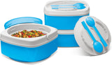 Milton Travel Mate Stackable 3-Tier Insulated Casserole Set - 1500ml × 3 - Assorted Colors - Al Kabayel Discount CentreMilton Travel Mate Stackable 3-Tier Insulated Casserole Set - 1500ml × 3 - Assorted ColorsFood ContainersMILTONAl Kabayel Discount Centre
