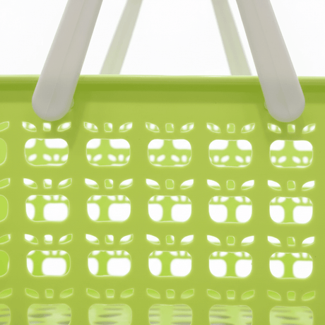 Mini Plastic Basket with Handle – 26×16cm - Lime Green / Light Blue - Al Kabayel Discount CentreMini Plastic Basket with Handle – 26×16cm - Lime Green / Light BlueOrganizers & AccessoriesAKDCAl Kabayel Discount Centre