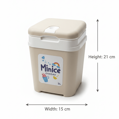 Minice Cooler Box Set of 3 – 3L / 1L / 320ml – Grey / Beige / Pink - Al Kabayel Discount CentreMinice Cooler Box Set of 3 – 3L / 1L / 320ml – Grey / Beige / PinkCoolersMINICEAl Kabayel Discount Centre