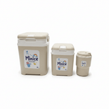 Minice Cooler Box Set of 3 – 3L / 1L / 320ml – Grey / Beige / Pink - Al Kabayel Discount CentreMinice Cooler Box Set of 3 – 3L / 1L / 320ml – Grey / Beige / PinkCoolersMINICEAl Kabayel Discount Centre