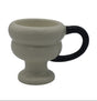Minimalist Ceramic Mug in White and Black Finish – 200ml, Modern and Practical Drinkware for Daily Beverages - Al Kabayel Discount CentreMinimalist Ceramic Mug in White and Black Finish – 200ml, Modern and Practical Drinkware for Daily BeveragesMugsAKDCAl Kabayel Discount Centre