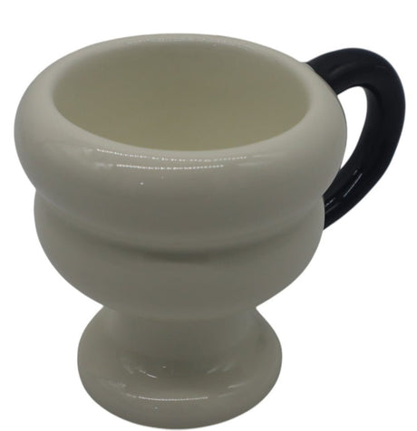 Minimalist Ceramic Mug in White and Black Finish – 200ml, Modern and Practical Drinkware for Daily Beverages - Al Kabayel Discount CentreMinimalist Ceramic Mug in White and Black Finish – 200ml, Modern and Practical Drinkware for Daily BeveragesMugsAKDCAl Kabayel Discount Centre