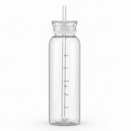 Minimalist Plain Glass Drinking Water Bottle for Home & Office – 500 ml - Al Kabayel Discount CentreMinimalist Plain Glass Drinking Water Bottle for Home & Office – 500 mlWater BottlesAKDCAl Kabayel Discount Centre