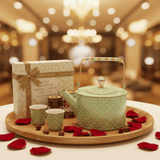 Mint Green & Gold Islamic Geometric Metal Tea Kettle with Crystal Lid Knob | Elegant Arabic Tea Serving Kettle | 2 Litre - Al Kabayel Discount CentreMint Green & Gold Islamic Geometric Metal Tea Kettle with Crystal Lid Knob | Elegant Arabic Tea Serving Kettle | 2 LitreTea/Coffee PotsAKDCAl Kabayel Discount Centre