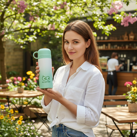 Mint Green Vacuum Insulated Bottle - 450ml - Al Kabayel Discount CentreMint Green Vacuum Insulated Bottle - 450mlWater BottlesAKDCAl Kabayel Discount Centre