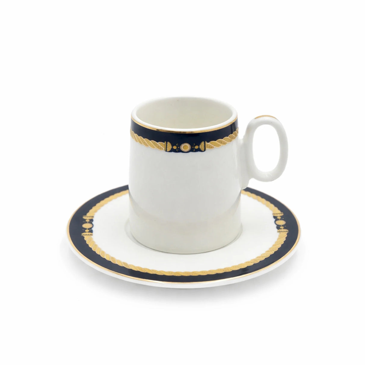 Angela Turkish Coffee Cup with Saucer 12 Piece Set – 120ml
