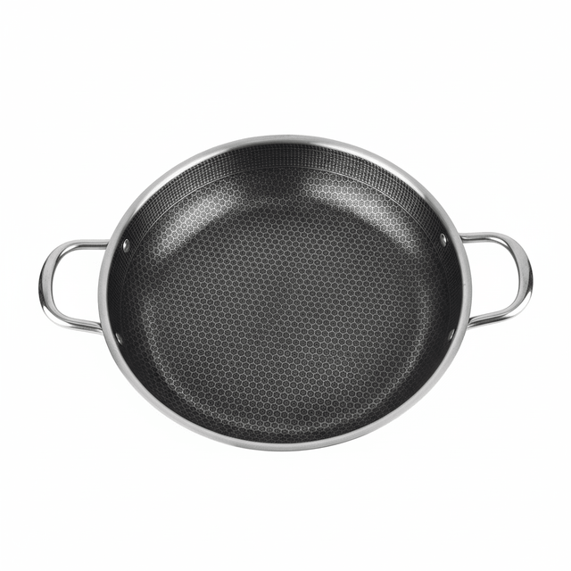 Modenic Stainless Steel Frying Pan Double Handle - 32cm - Al Kabayel Discount CentreModenic Stainless Steel Frying Pan Double Handle - 32cmFrying Pan & Grill PanMODENICAl Kabayel Discount Centre