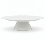 Modenic White Ceramic Footed Round Cake Stand Plate for Dessert Display and Serving 12 inch - Al Kabayel Discount CentreModenic White Ceramic Footed Round Cake Stand Plate for Dessert Display and Serving 12 inchServing TraysMODENICAl Kabayel Discount Centre
