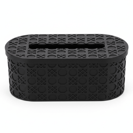 Modern Black Pop Tissue Box Holder with Elegant Minimalist Design – Premium Decorative Tissue Storage Case 21×10 cm - Al Kabayel Discount CentreModern Black Pop Tissue Box Holder with Elegant Minimalist Design – Premium Decorative Tissue Storage Case 21×10 cmNapkin Holders & Tissue BoxAKDCAl Kabayel Discount Centre