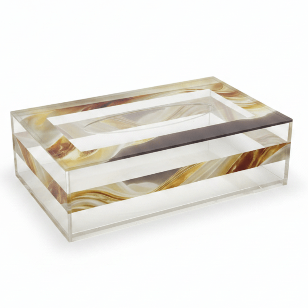 Modern Clear Acrylic Tissue Box with Elegant Luxury Design – Premium Tissue Storage Holder for Home Office and Table Décor 22×12 cm - Al Kabayel Discount CentreModern Clear Acrylic Tissue Box with Elegant Luxury Design – Premium Tissue Storage Holder for Home Office and Table Décor 22×12 cmNapkin Holders & Tissue BoxAKDCAl Kabayel Discount Centre