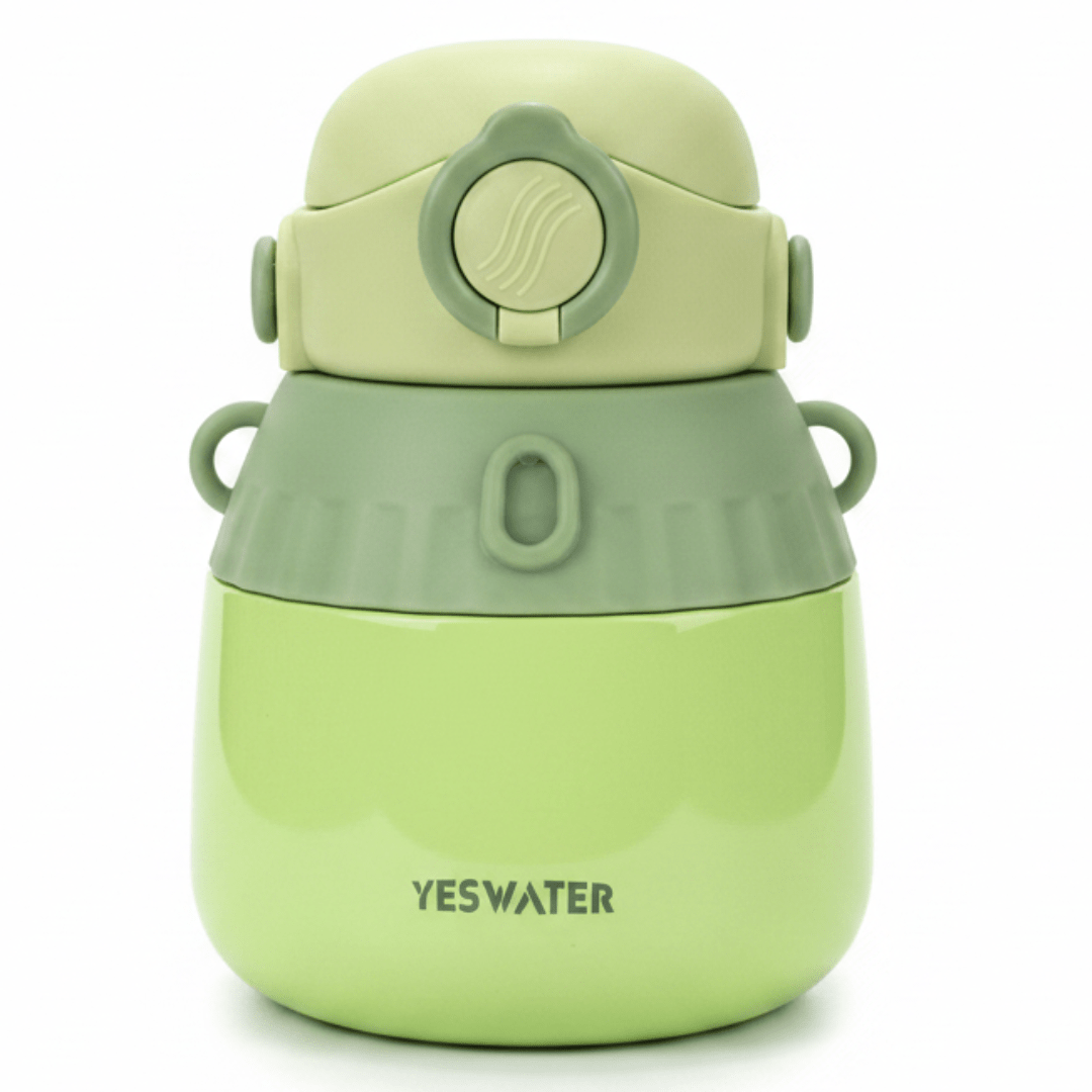 Modern Green Stainless Steel Vacuum Flask with Comfortable Carry Handle 1000ml - Al Kabayel Discount CentreModern Green Stainless Steel Vacuum Flask with Comfortable Carry Handle 1000mlWater BottlesAKDCAl Kabayel Discount Centre