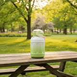 Modern Green & White Stainless Steel Vacuum Flask with Elegant Cream Handle 1200ml - Al Kabayel Discount CentreModern Green & White Stainless Steel Vacuum Flask with Elegant Cream Handle 1200mlWater BottlesAKDCAl Kabayel Discount Centre