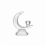 Modern Half Moon Shape Glass Candle Holder for Elegant Living Room Decoration – 17cm - Al Kabayel Discount CentreModern Half Moon Shape Glass Candle Holder for Elegant Living Room Decoration – 17cmHome Décor AccentsAKDCAl Kabayel Discount Centre