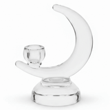Modern Half Moon Shape Glass Candle Holder for Elegant Living Room Decoration – 17cm - Al Kabayel Discount CentreModern Half Moon Shape Glass Candle Holder for Elegant Living Room Decoration – 17cmHome Décor AccentsAKDCAl Kabayel Discount Centre