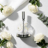 Modern Silver Metal & Plastic Luxury Candle Holder for Contemporary Interiors – 20cm - Al Kabayel Discount CentreModern Silver Metal & Plastic Luxury Candle Holder for Contemporary Interiors – 20cmHome Décor AccentsAKDCAl Kabayel Discount Centre