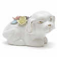 Modern White Ceramic Dog Decorative Table Accent with Floral Detailing for Stylish Interiors – 15cm - Al Kabayel Discount CentreModern White Ceramic Dog Decorative Table Accent with Floral Detailing for Stylish Interiors – 15cmHome Décor AccentsAKDCAl Kabayel Discount Centre