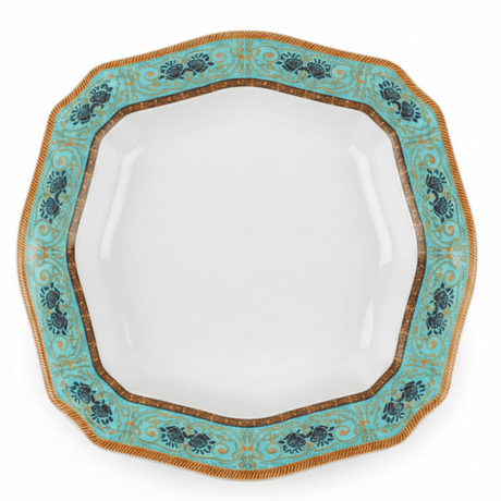 Moments Square White Melamine Deep Soup Plate with Multicolor Floral Design - 9.6 Inch - Al Kabayel Discount CentreMoments Square White Melamine Deep Soup Plate with Multicolor Floral Design - 9.6 InchPlatesMOMENTSAl Kabayel Discount Centre