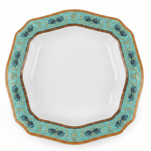 Moments Square White Melamine Deep Soup Plate with Multicolor Floral Design - 9.6 Inch - Al Kabayel Discount CentreMoments Square White Melamine Deep Soup Plate with Multicolor Floral Design - 9.6 InchPlatesMOMENTSAl Kabayel Discount Centre