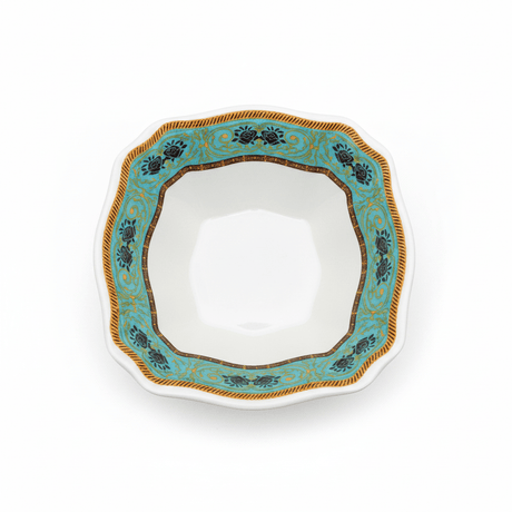 Moments Square White Melamine Soup Bowl with Multicolor Floral Design - 6.1 Inch - Al Kabayel Discount CentreMoments Square White Melamine Soup Bowl with Multicolor Floral Design - 6.1 InchBowlsMOMENTSAl Kabayel Discount Centre