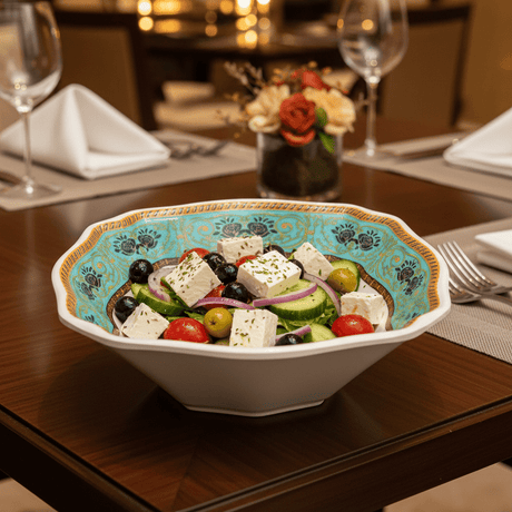 Moments Square White Melamine Soup Bowl with Multicolor Floral Design - 6.1 Inch - Al Kabayel Discount CentreMoments Square White Melamine Soup Bowl with Multicolor Floral Design - 6.1 InchBowlsMOMENTSAl Kabayel Discount Centre
