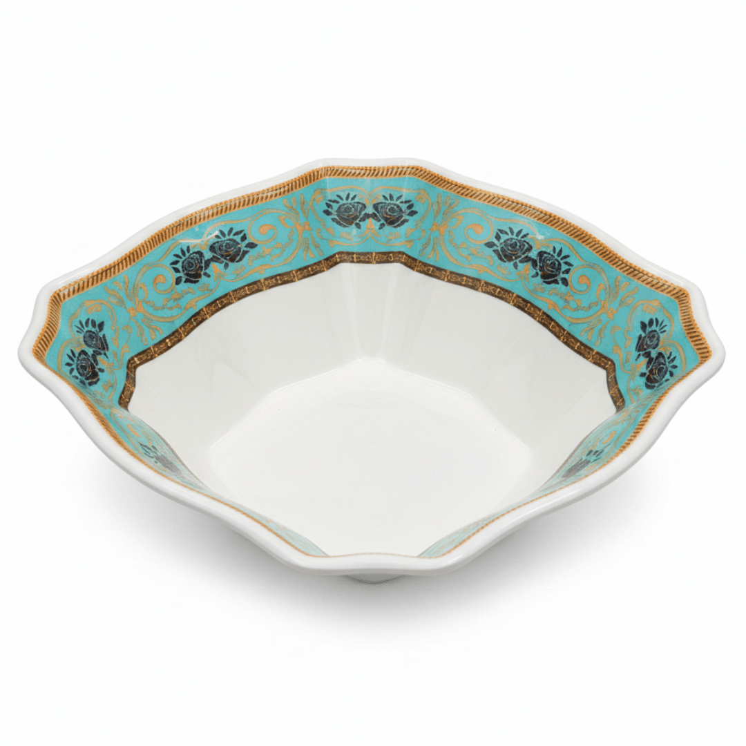 Moments Square White Melamine Soup Bowl with Multicolor Floral Design - 9.1 Inch - Al Kabayel Discount CentreMoments Square White Melamine Soup Bowl with Multicolor Floral Design - 9.1 InchBowlsMOMENTSAl Kabayel Discount Centre