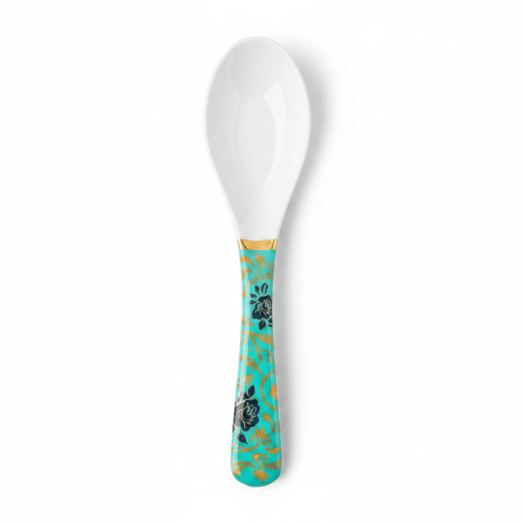 Moments White Melamine Rice Spoon with Multicolor Floral Design - 20 cm - Al Kabayel Discount CentreMoments White Melamine Rice Spoon with Multicolor Floral Design - 20 cmSpatulas And SpoonsMOMENTSAl Kabayel Discount Centre