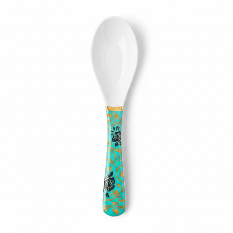 Moments White Melamine Rice Spoon with Multicolor Floral Design - 20 cm - Al Kabayel Discount CentreMoments White Melamine Rice Spoon with Multicolor Floral Design - 20 cmSpatulas And SpoonsMOMENTSAl Kabayel Discount Centre