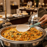 Moments White Melamine Rice Spoon with Multicolor Floral Design - 20 cm - Al Kabayel Discount CentreMoments White Melamine Rice Spoon with Multicolor Floral Design - 20 cmSpatulas And SpoonsMOMENTSAl Kabayel Discount Centre