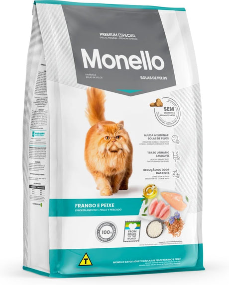 Monello Special Premium Adult Cat Hairball Control Chicken and Fish Flavor Pet Cat Food - 1KG - Al Kabayel Discount CentreMonello Special Premium Adult Cat Hairball Control Chicken and Fish Flavor Pet Cat Food - 1KGPet SuppliesMONELLOAl Kabayel Discount Centre