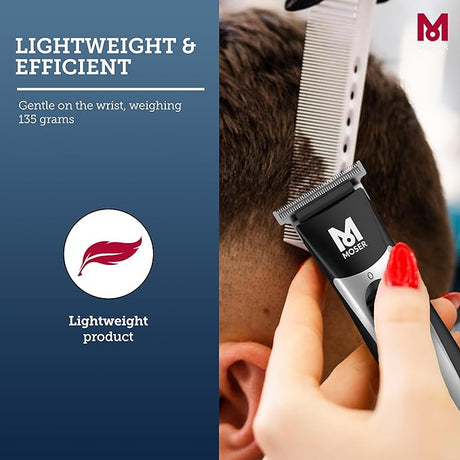 MOSER Professional Cordless Hair Trimmer T - Cut (40mm T - Blade ) - Al Kabayel Discount CentreMOSER Professional Cordless Hair Trimmer T - Cut (40mm T - Blade )Personal Care & Styling ToolsMOSERAl Kabayel Discount Centre