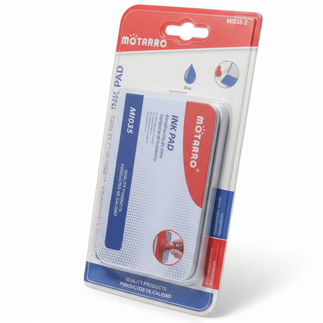 Motarro Stamp Ink Pad – Blue Color Ink Pad for Clear, Smooth and Long - Lasting Stamp Impressions in Office and Business Use - Al Kabayel Discount CentreMotarro Stamp Ink Pad – Blue Color Ink Pad for Clear, Smooth and Long - Lasting Stamp Impressions in Office and Business UseLabels & StampsMOTARROAl Kabayel Discount Centre