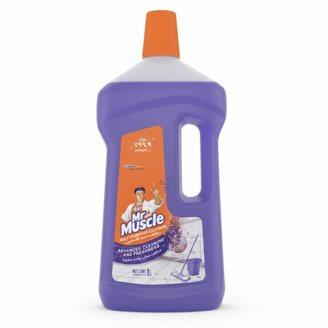 Mr. Muscle Multi - Purpose Cleaner – Lavender (1L) - Al Kabayel Discount CentreMr. Muscle Multi - Purpose Cleaner – Lavender (1L)Household CleaningMR MUSCLEAl Kabayel Discount Centre