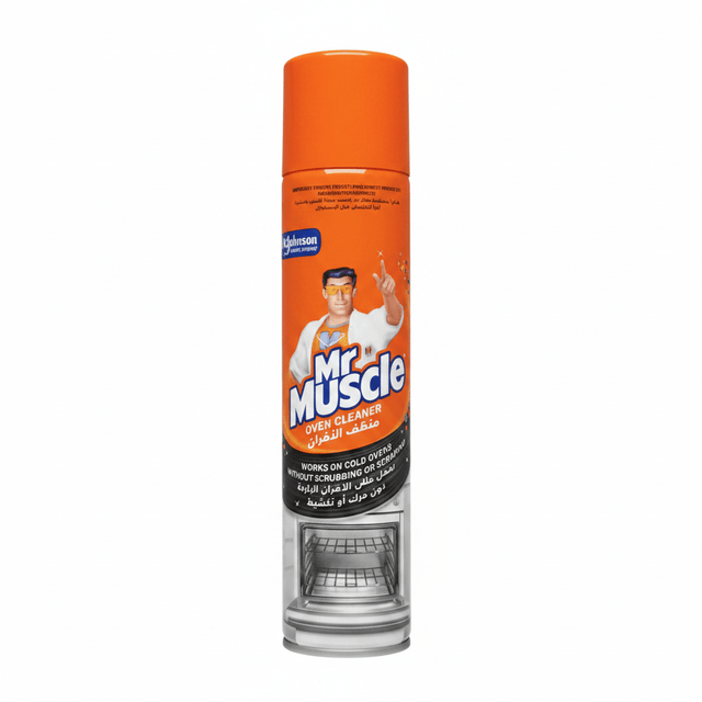 Mr. Muscle Oven Cleaner Foam Spray - 300ml - Al Kabayel Discount CentreMr. Muscle Oven Cleaner Foam Spray - 300mlHousehold CleaningMR MUSCLEAl Kabayel Discount Centre