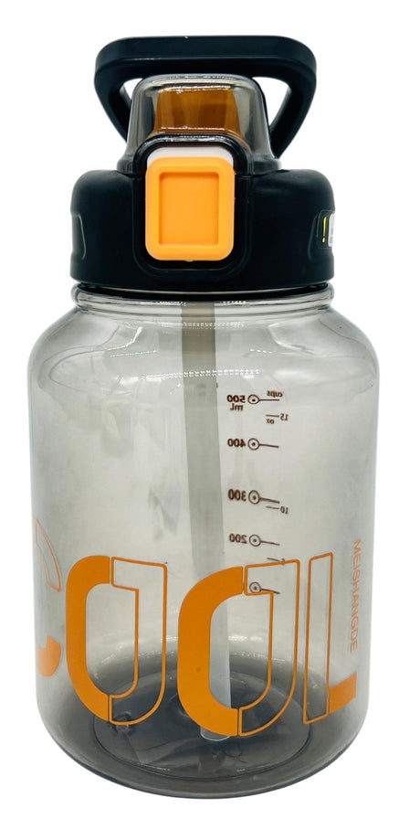 MSD Transparent Plastic Water Bottle 800ml, Black - Al Kabayel Discount CentreMSD Transparent Plastic Water Bottle 800ml, BlackWater BottlesMSDAl Kabayel Discount Centre